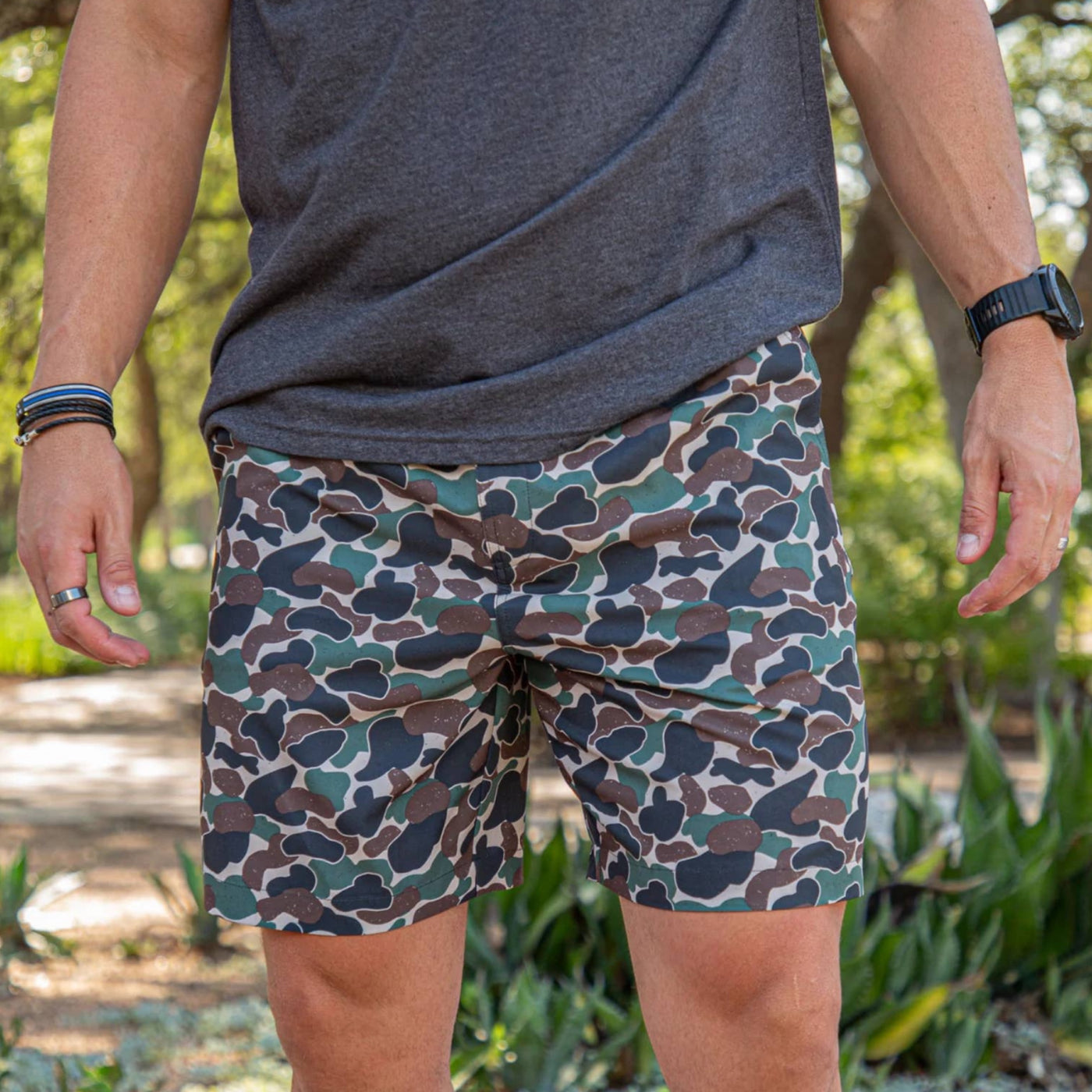 Burlebo Everyday Shorts - Throwback Camo