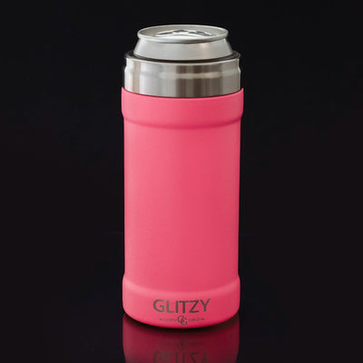 12 Oz. Glitzy Skinny Can Cooler