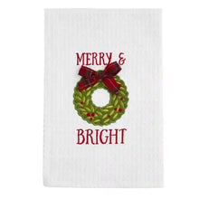 Load image into Gallery viewer, Christmas Waffle Towels
