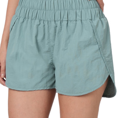 Smocked Waistband Shorts